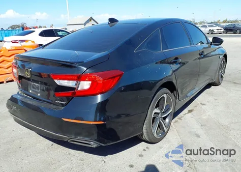 2020 Honda Accord Sport from USA, damaged, VIN 1HGCV1F31LA044904